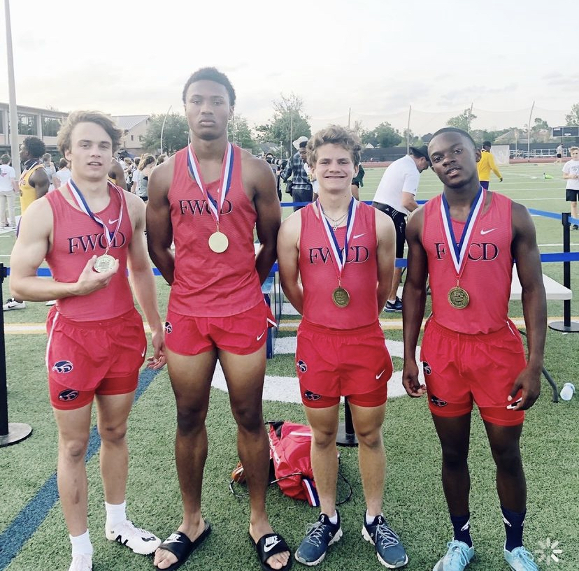 Upper School Track Team Breaks School Records and Dominates the Competition