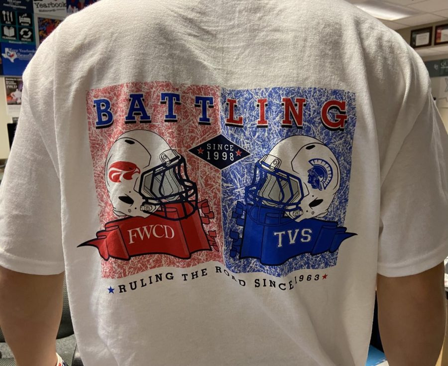 The FWCD Battle of Bryant Irvin shirts for this years contest.