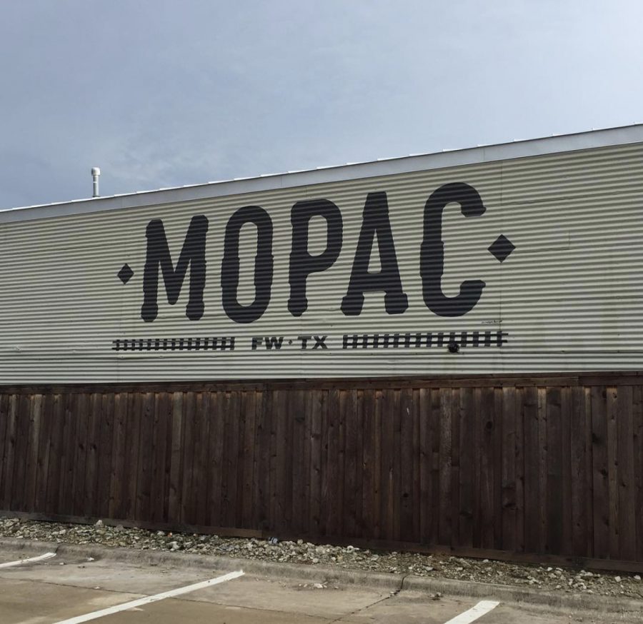 View of the MOPAC Building Signage