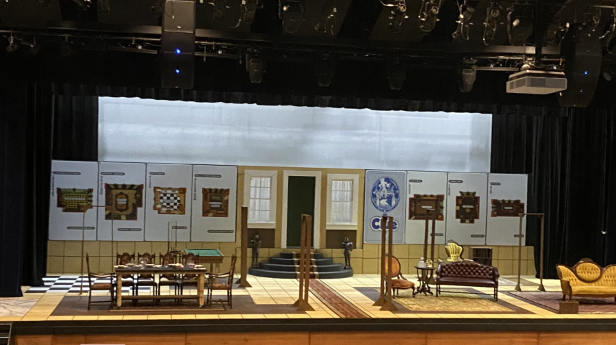 Scott Theatre is ready for the fall play.