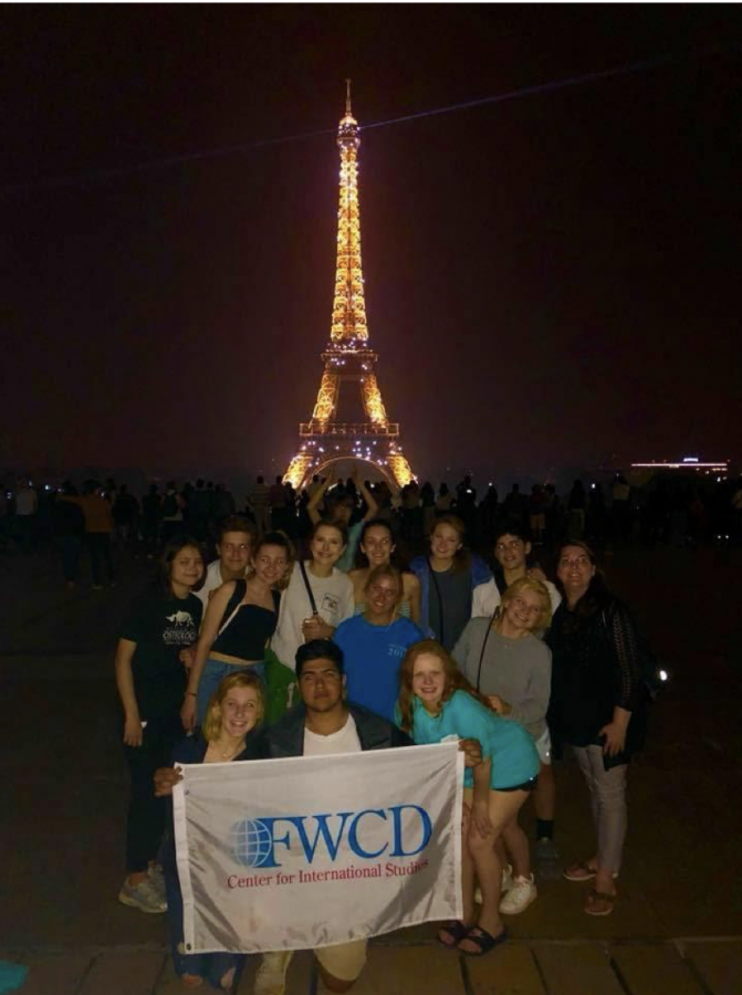 Students took a trip to France to learn about the community, culture, and inspirations. 