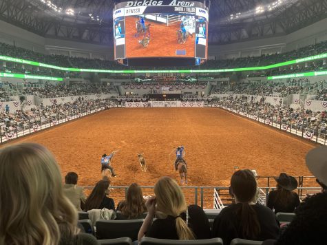 The Fort Worth Stock Show and Rodeo features several different events, such as bull riding and calf roping.