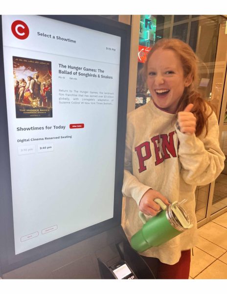 GiGi Schueneman is excited to purchase tickets to Hunger Games: The Ballad of Songbirds and Snakes.