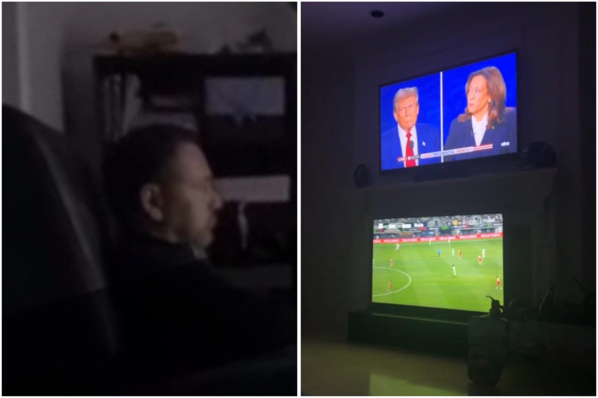 My 54-year old dad has taken to watching TV in a particular way: watching two at once.