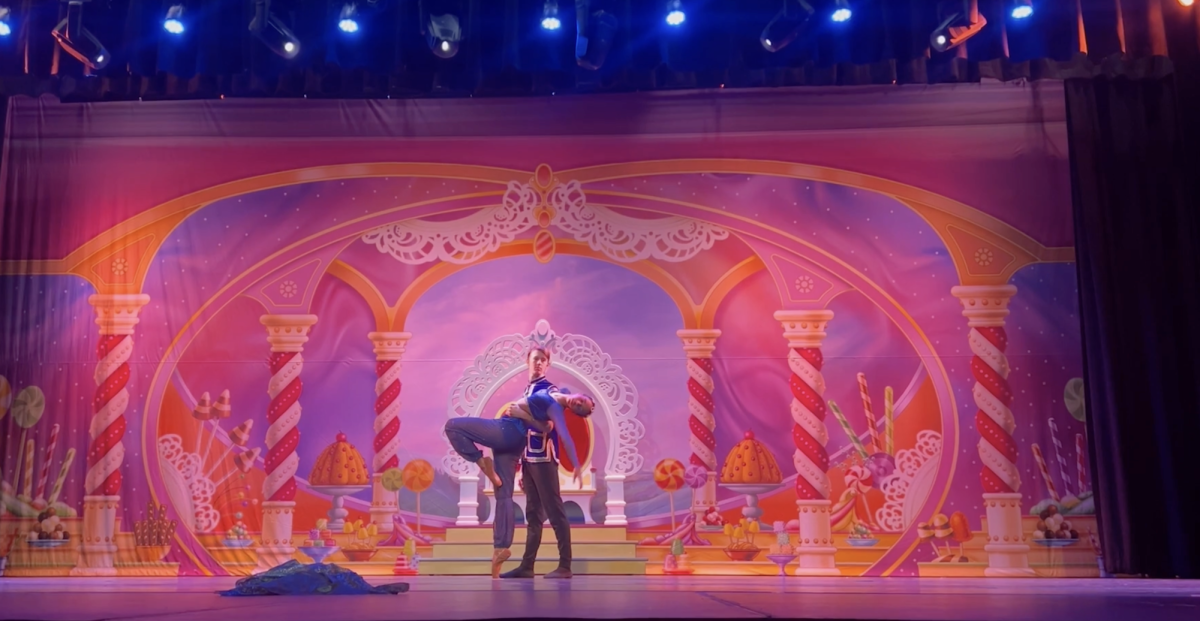 Bella Rugema '27 dances in the FWCD Ballet Department's seminannual performance of "The Nutcracker."