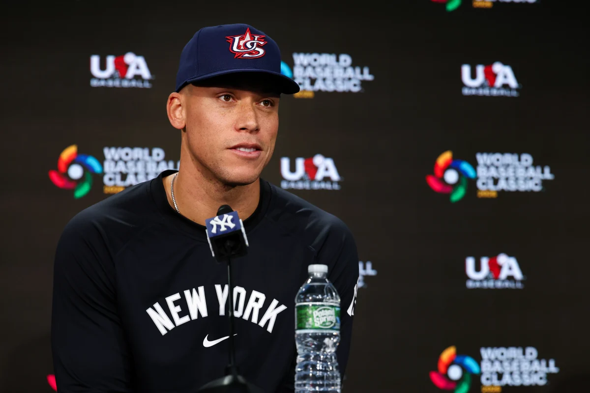 Team USA Captain Aaron Judge.